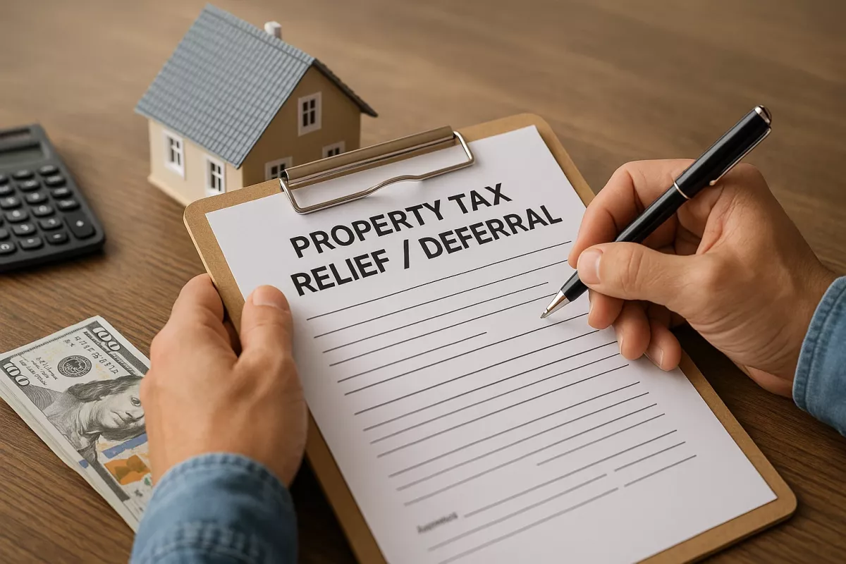 Applying for Property Tax Relief or Deferral Programs
