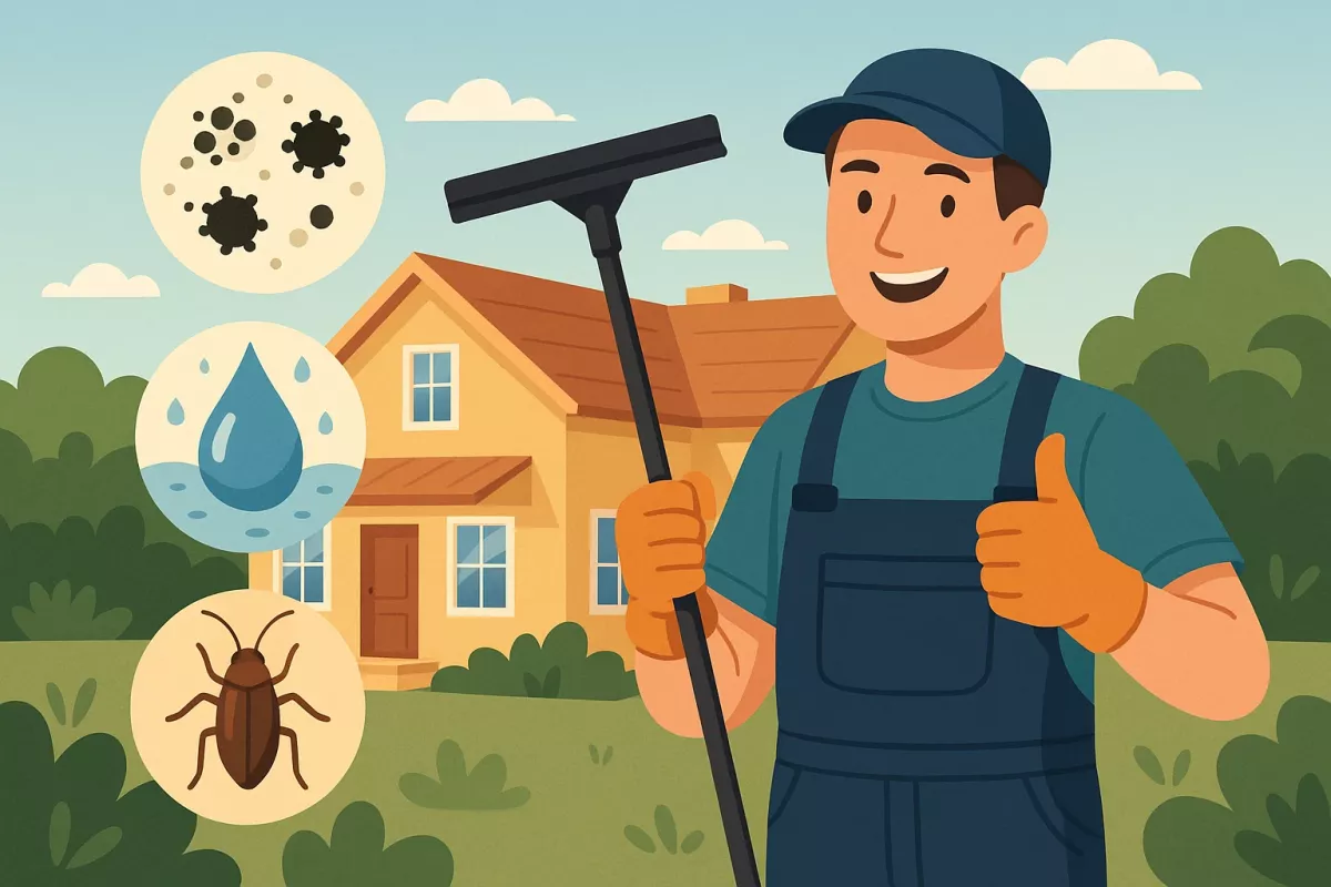 Removing Mold, Water, or Infestation Hazards Before Listing